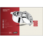 Boche Stainless steel Casserole 3250 ML-4000